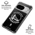 NBA Golden State Warriors Black Animal Print Google Pixel 10 Clear Case